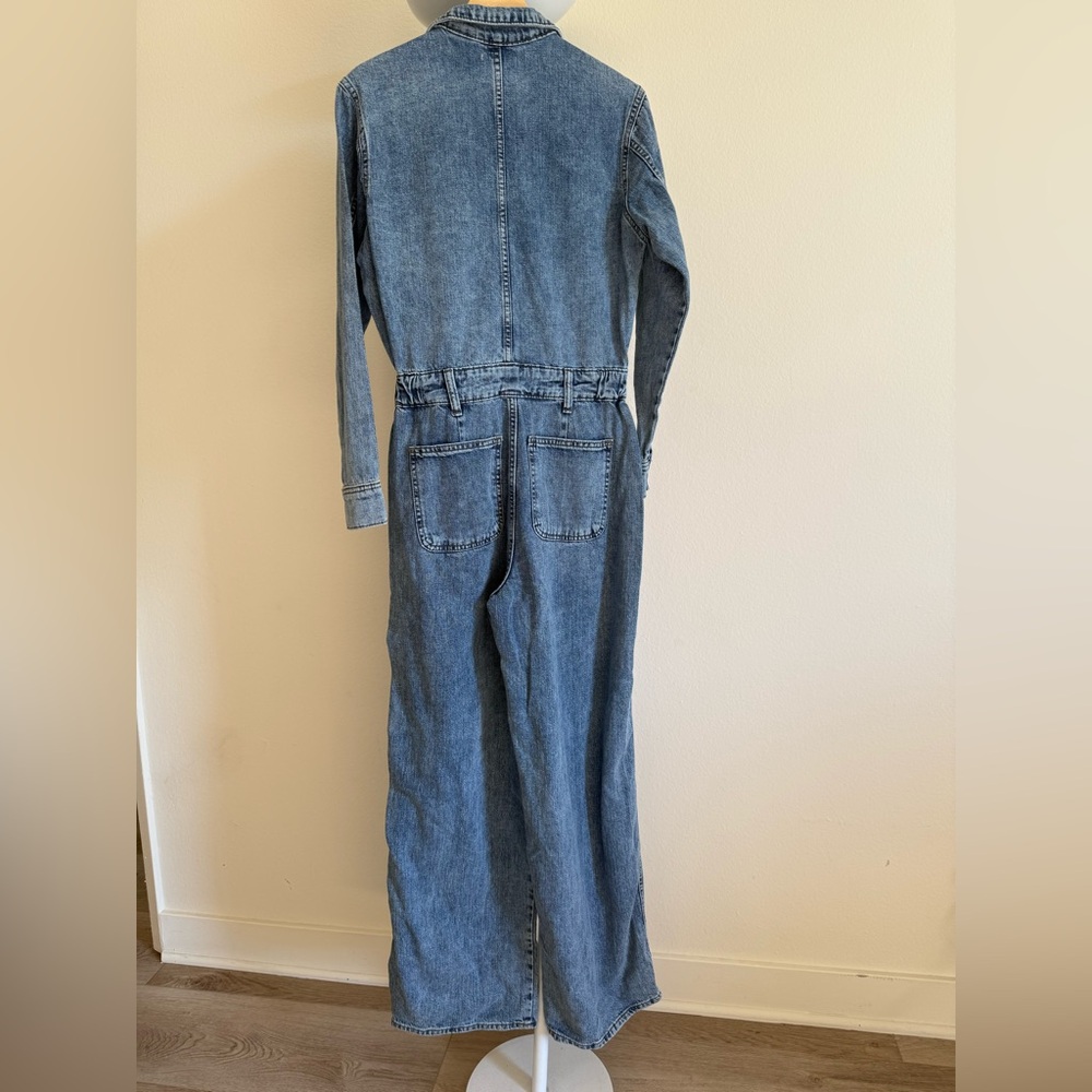 Universal Thread Blue Denim Overalls - Picture 3 of 6